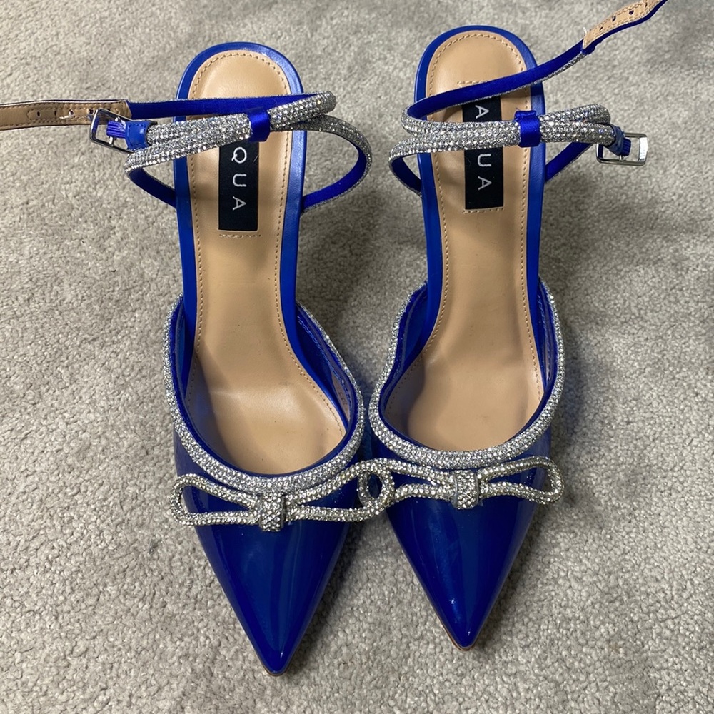 Aqua heels